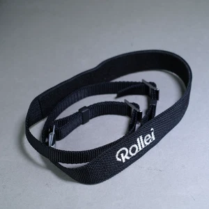 Rollei Black/Silver camera neck strap for Rolleiflex SLX/SL66 - Picture 1 of 2