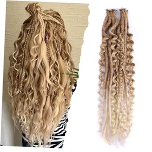 26 Zoll 3 in 1 Dreadlock Erweiterungen Sets, Hippie und Boho 26" (16 Locs) 27/613# - Bild 1 von 7