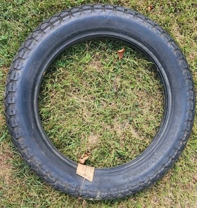 Vintage Dunlop Gold Seal K70 Tire 4.00 X 19 Made In Great Britian NOS Original  - Picture 1 of 9