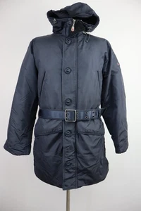 Peuterey Jacket Mens Quilted Jacket Size M Down Jacket Man Vintage Nylon Belt - Picture 1 of 16