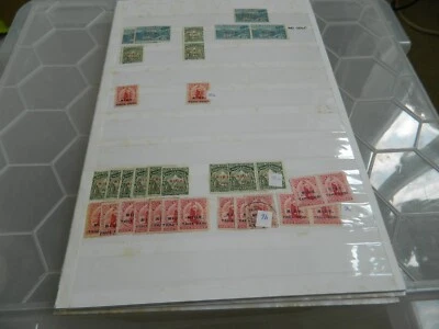 COLECCIÓN DE SELLOS NIUE 1902 - 1967 EN PÁGINAS INC. ALTOS VALORES Foto 1 de 4