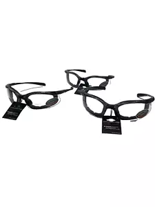 3 paia lenti di sicurezza Crossfire Sniper lettori bifocali lente di ingrandimento trasparente +1,5 Z87+ - Foto 1 di 4