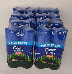 16 Cans Cutter Backwoods Mosquito Repellent 6oz 25% DEET (8 Packs Of 2 Cans) - Picture 1 of 3