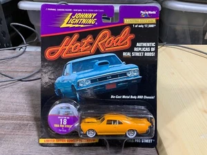 Johnny Lightning HOT RODS 1966 PRO STREET 18 ORANGE - Picture 1 of 1