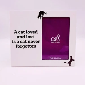 Remembrance Photo Picture Frame The Cats Protection Cats In memory frame - Picture 1 of 7