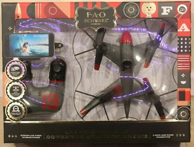 FAO Schwarz Live Video Streaming Coventry Aviation Drone Brand New Fast Shipping - Image 1 of 4