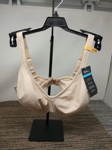 Women's 34DD Bali Bra Comfort Underwire Two-ply Cups Ultra-Thin Lining DF3383 - Picture 1 of 6