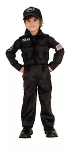 Boy's Policeman Swat Costume - Rubie's - Picture 1 of 1