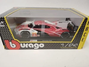 BBurago Burago Porsche 963 Estre Lotterer Vanthoor WEC 2023 1/24 18-28042 - Foto 1 di 5