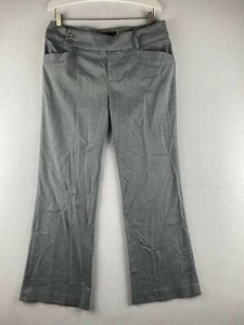Grass Collection Damenhose 11 grau ausgestellt Stretch vorne flach mittelhohe Leibhohen - Bild 1 von 10
