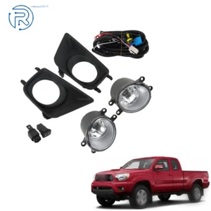 For 2012-2015 Toyota Tacoma Passenger+Driver Side Fog Lights Lamps w/Cover kits - Foto 1 di 12