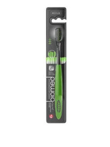Biomed Complete Care Toothbrush Black with Activated Charcoal Medium - Picture 1 of 2