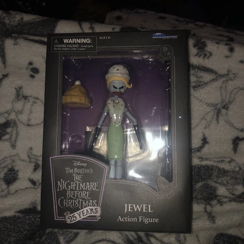 Nightmare Before Christmas Jewel Disney Diamond Select Toys 25th Anniversary toy Cover