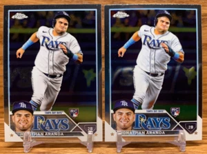 JONATHAN ARANDA Rookie Card LOT | 2023 Topps Chrome Tampa Bay RAYS - Bild 1 von 2