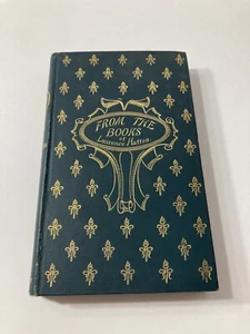 From the Books of Laurence Hutton 1892 FIRST EDITION Antique HC Book - Picture 1 of 11