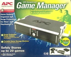 Nuevo protector contra sobretensiones APC SurgrArrest Game Manager 120 V 6 salidas solo para Xbox - Imagen 1 de 7