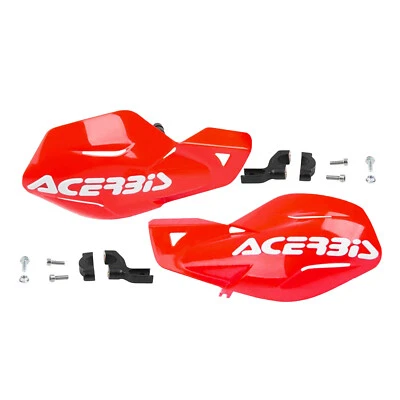 MF6413 Paramani Acerbis MX Uniko Rosso/Bianco Universale Moto Cross Enduro - Immagine 1 di 4