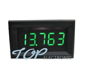 Green 0.36" LED 5 Digit DC 0-33.000V Digital Voltmeter Voltage Meter Car Panel - Picture 1 of 3