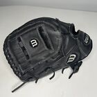 Wilson A500 12 1/2” Black Leather Left Hand LHT Baseball Glove A0500BB125XX