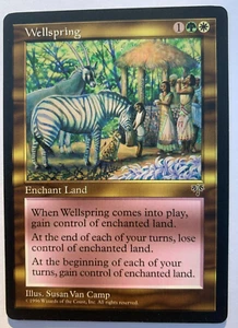 WELLSPRING - MAGIC THE GATHERING - MIRAGE - RARE - Picture 1 of 2