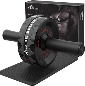 Ab Roller Wheel, Abs Workout Equipment for Abdominal & Core Strength Training, H - Picture 1 of 9