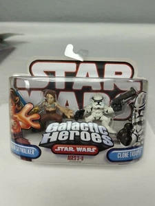 Star Wars Galactic Heroes Anakin Skywalker and Clone Trooper New Old Stock - Picture 1 of 12