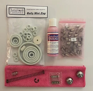 1968 Bally Minizag Mini Zag Pinball Machine Maintenance Tune Up Kit - Picture 1 of 3