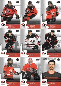 U PICK EM LOT 2020-21 20-21 Upper Deck UD Team Canada Juniors card set #1-100 - Picture 1 of 1