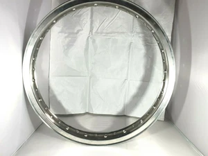 18x2.50 aluminium valanced 40 hole motorcycle rim wheel front rear - Picture 1 of 2
