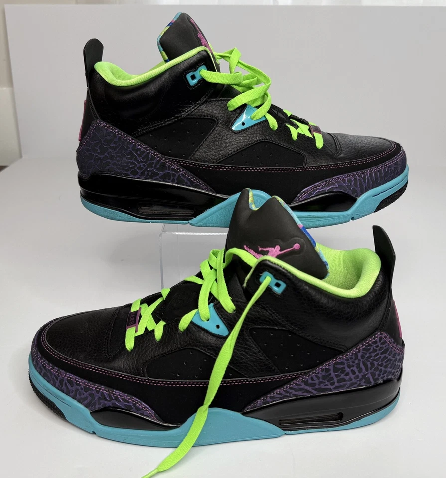 Zapatos para hombre Jordan Son of Mars Low Bel-Air talla 13 púrpura azul 580603 019 - 2013 Foto 1 de 4