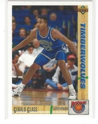1991-92 UPPER DECK BASKETBALL ROOKIE STANDOUTS INSERT SINGLES - Image 1 of 2