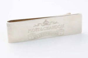 Tiffany & Co. 925 Silver "Moet & Chandon" Anniversary Money Clip (19.98g.) - Picture 1 of 2