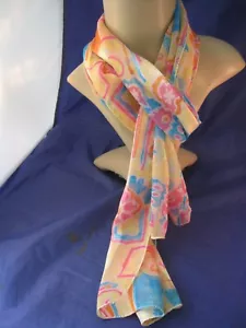 FOULARD LONG ET ÉTROIT FEMME - MULTICOLORE - Photo 1/6