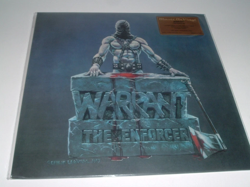 WARRANT - THE ENFORCER - 180g Coloured Vinyl LP, Numbered, Reissue (2018) - Bild 1 von 3