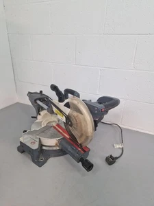 AXMINSTER WHITE 250mm Slide Mitre Saw, Circular AWSMS102, 1500w - Picture 1 of 8