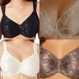 Wacoal Awareness Vollfigur BH-Set 85567 Schwarz, Weiß, Nude & Cappucino 42G - Bild 1 von 14