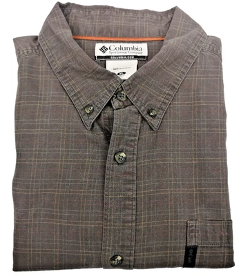 Columbia Mens Casual Shirt XL/48inch long sleeves Plaid Check Used (EBSK4563) - Image 1 of 4