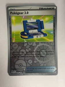 Pokemon TCG Scarlet & Violet Reverse Holographic Pokegear 3.0 186/198 Near Mint - Picture 1 of 3