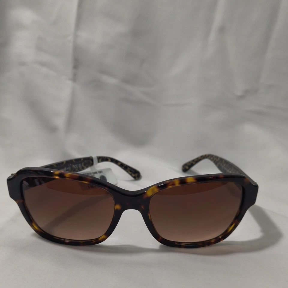 Gafas de sol Coach L1010 HC 8232 550713 marco de plástico tortuga oscuro solo marrón Foto 1 de 4