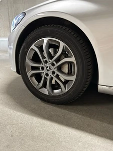 4× Original Mercedes 17″ Alufelgen (5‑Doppelspeichen) – Silber - Bild 1 von 4