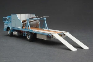 Exoto EXO00064 1/43 Cobra Transporter Viking blau Modellauto - Bild 1 von 10