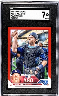 2023 Topps Update All-Star Game Red Will Smith 2/10 #ASG-24 Dodgers (code 4-4) - Image 1 of 2