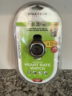 Monitor de ritmo cardíaco sin tirantes SPORTLINE Solo 915 conteo de quema de calorías - gris - NUEVO Foto 1 de 4