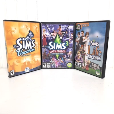 模拟人生扩展包混合套装 - 模拟人生 3 深夜、假期和生活故事 — 第 1/4 张图片