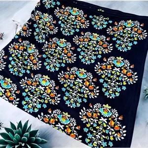 "Sofá de felpa afgana Vera Bradley manta floral polar 50""x 80""" - Imagen 1 de 10