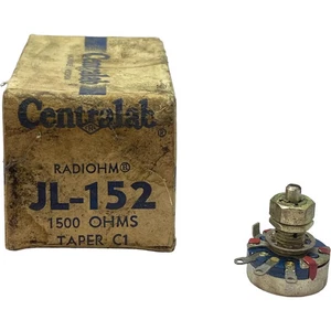 1.5Kohm 1K5 Potentiometer JL-152 Centralab - Picture 1 of 3