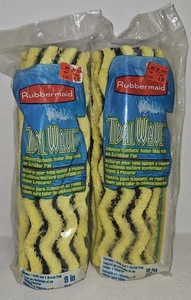 Vintage Rubbermaid Tital Wave Mopp Nachfüllpackungen Menge von zwei Neu aus altem Lagerbestand 9" - Bild 1 von 4