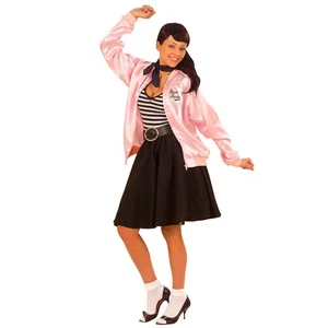 Giacca Grease anni 50 60 giacca allenamento rockabilly costume XL 46/48 - Foto 1 di 2
