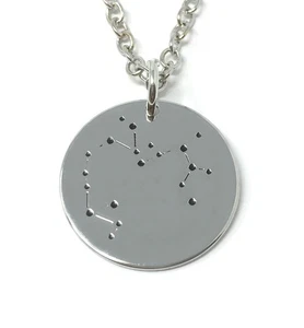Collana 'Sagittario' tono argento nascita stella segni zodiacali 22/11-21/12 gioielli - Foto 1 di 3