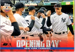 2022 Topps Opening Day #OD-1 New York Yankees Opening Day - Bild 1 von 2